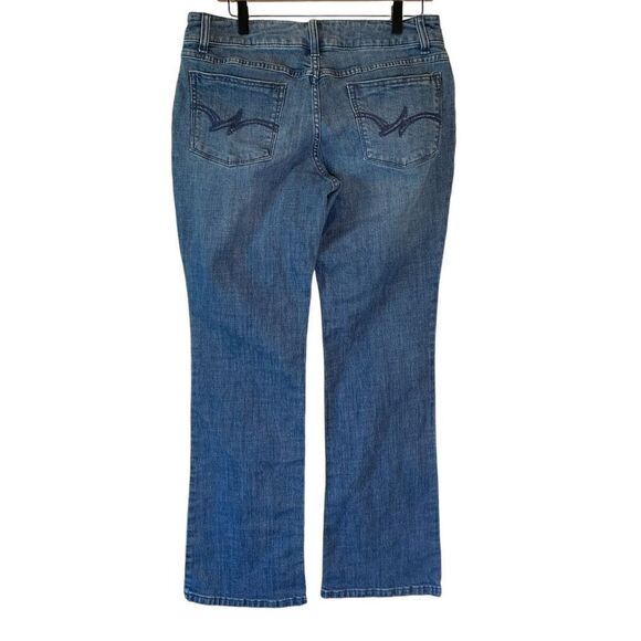 Wrangler Boot Cut Women's Denim Blue Boot Fit Jeans Size 11 x 32 - Picture 2 of 4